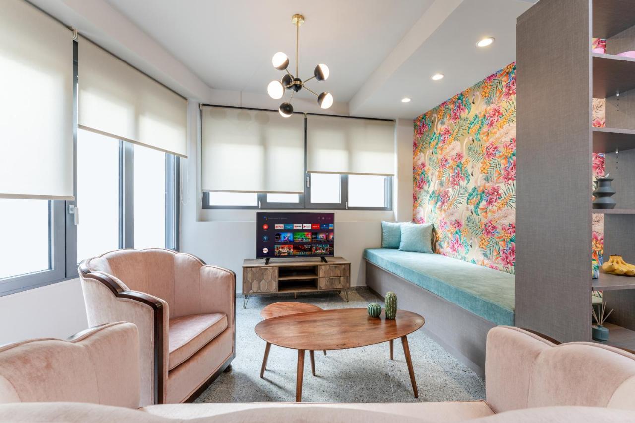 Апартаменты Pop Art Homm In Groovy Koukaki Афины Экстерьер фото